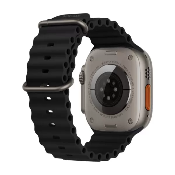 Apple Series 7 and 8 44 | 45 | 49mm Black Body Glove Strike Watch Strap - Image 2