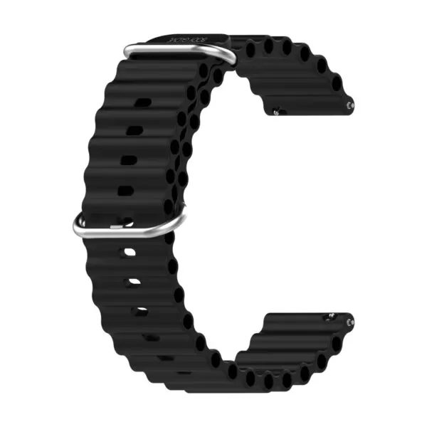 Samsung Galaxy Watch Series 4 and 5 44 | 45mm Black Body Glove Strike Watch Strap - Image 3