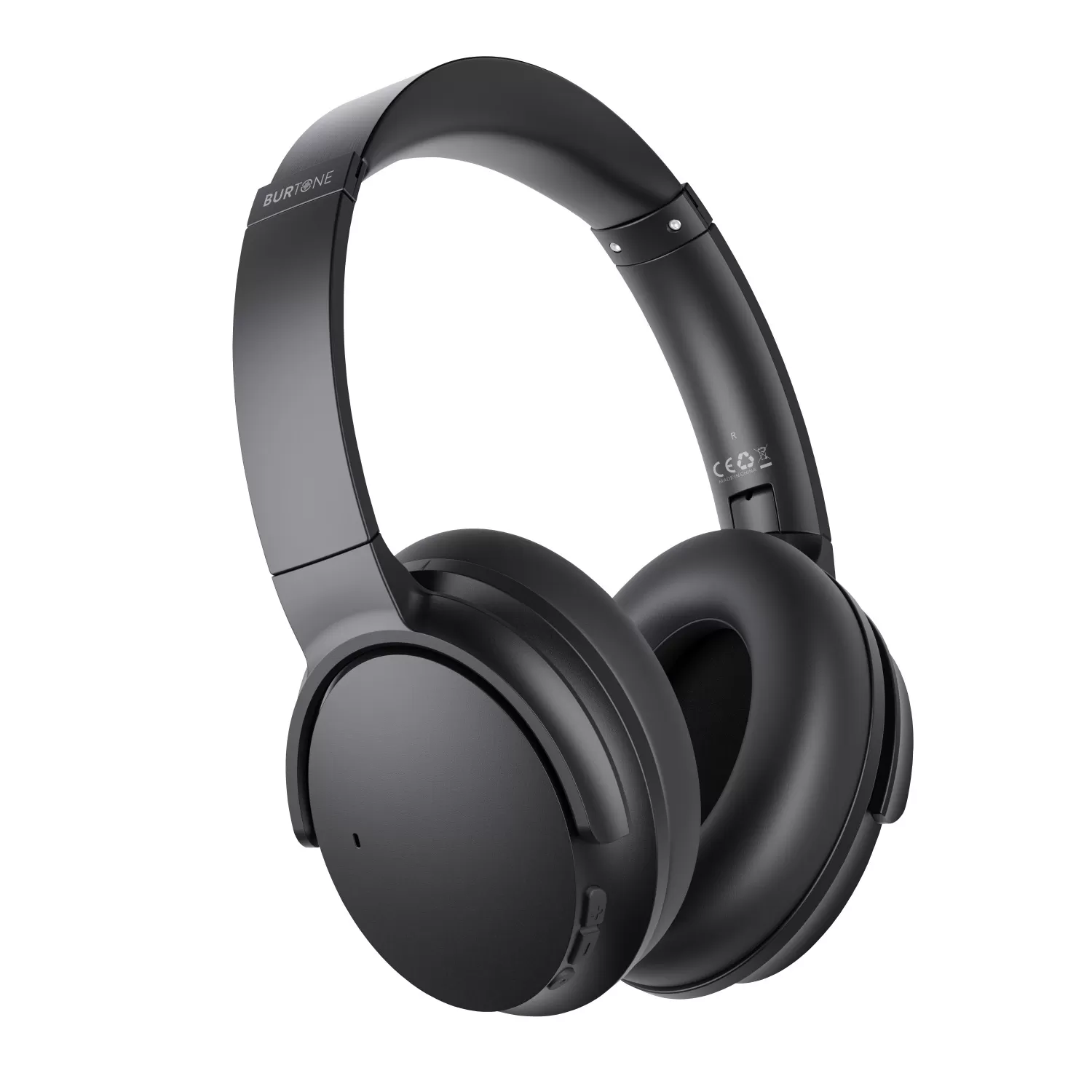 Burtone Bliss Noise Cancelling Headphones - Black