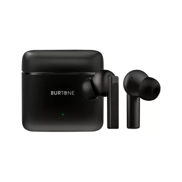 Burtone Bluetooth Earbuds Metal Series - Black - Image 2