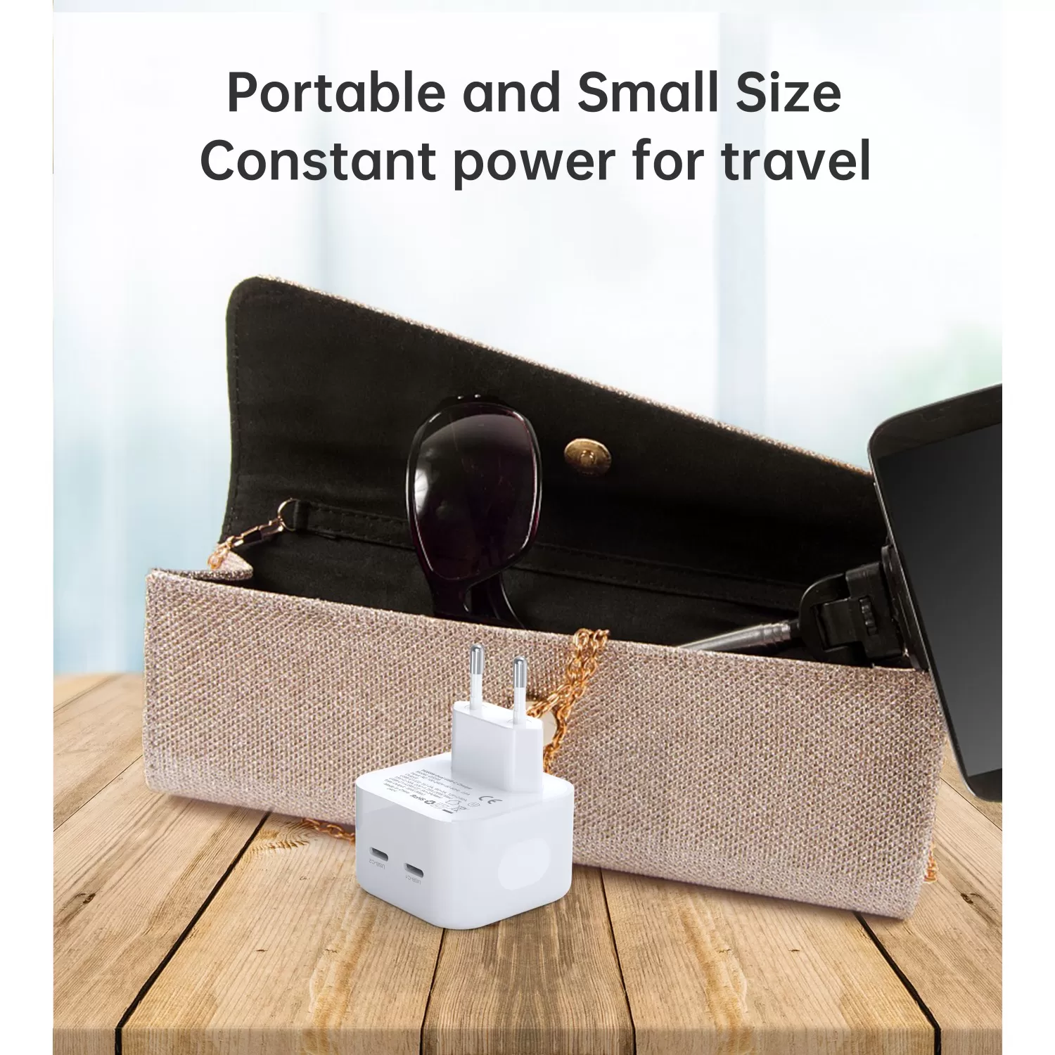 35W Choetech PD Wall Charger – 2-Port White - Image 7