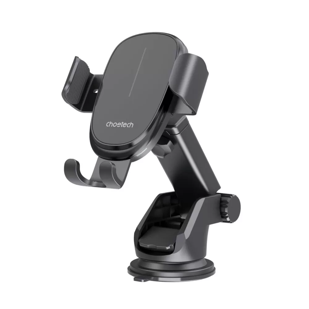 Choetech 15W Wireless Car Charger - Gravity Black
