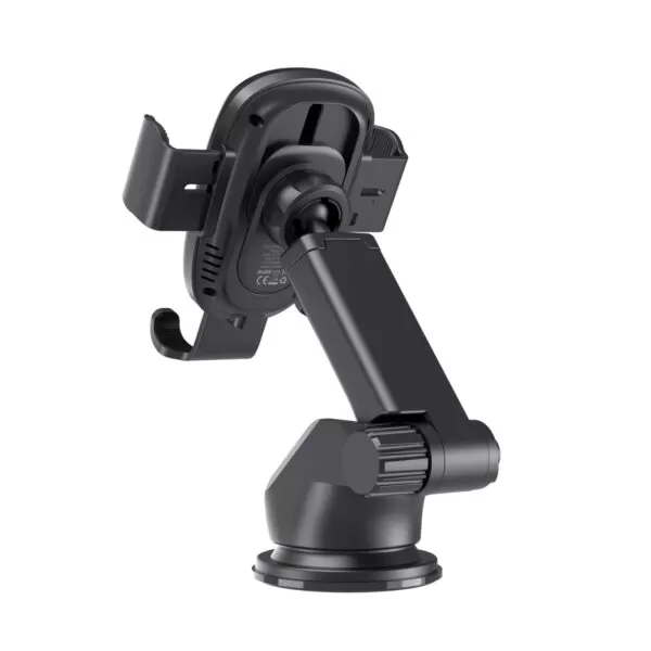 Choetech 15W Wireless Car Charger - Gravity Black - Image 2
