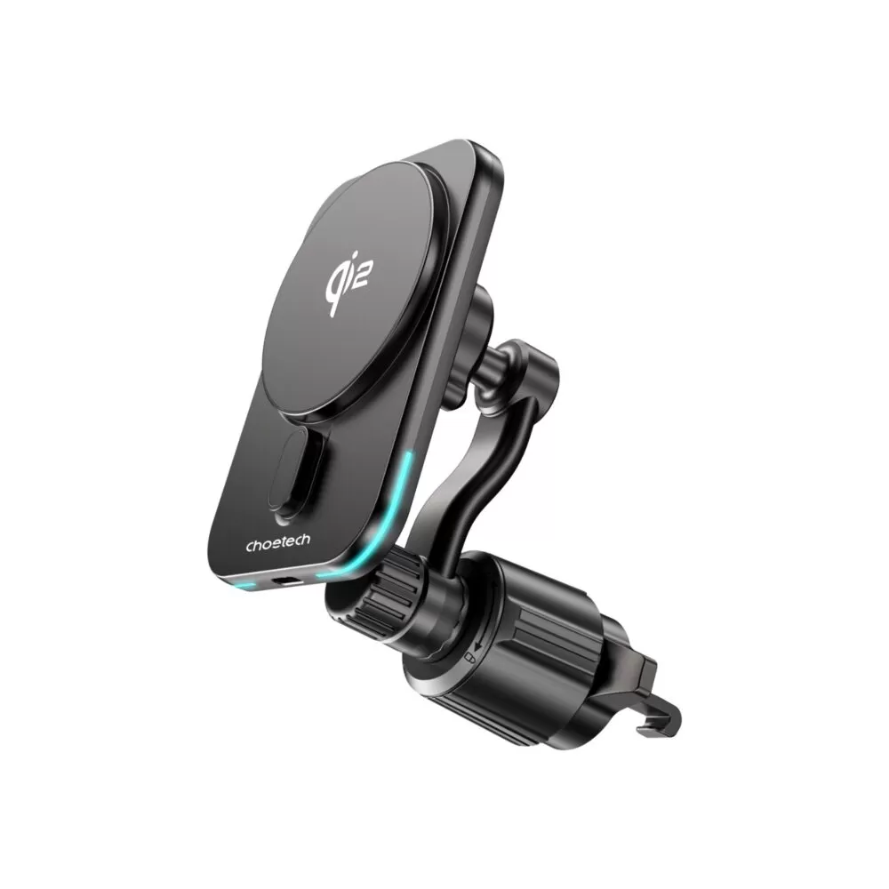Choetech 15W Car Magnetic Wireless Charger - Black