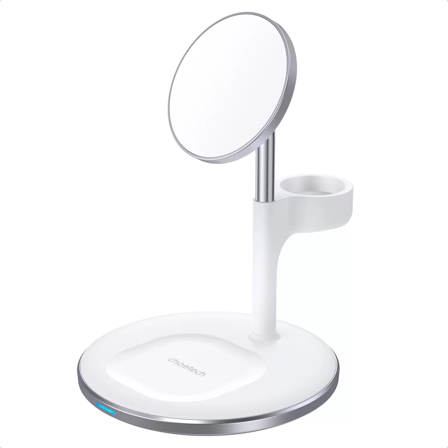 Choetech 15W Magnetic Wireless Charger - White