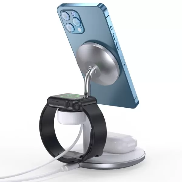 Choetech 15W Fast Wireless Charger - Charging Stand - Image 3
