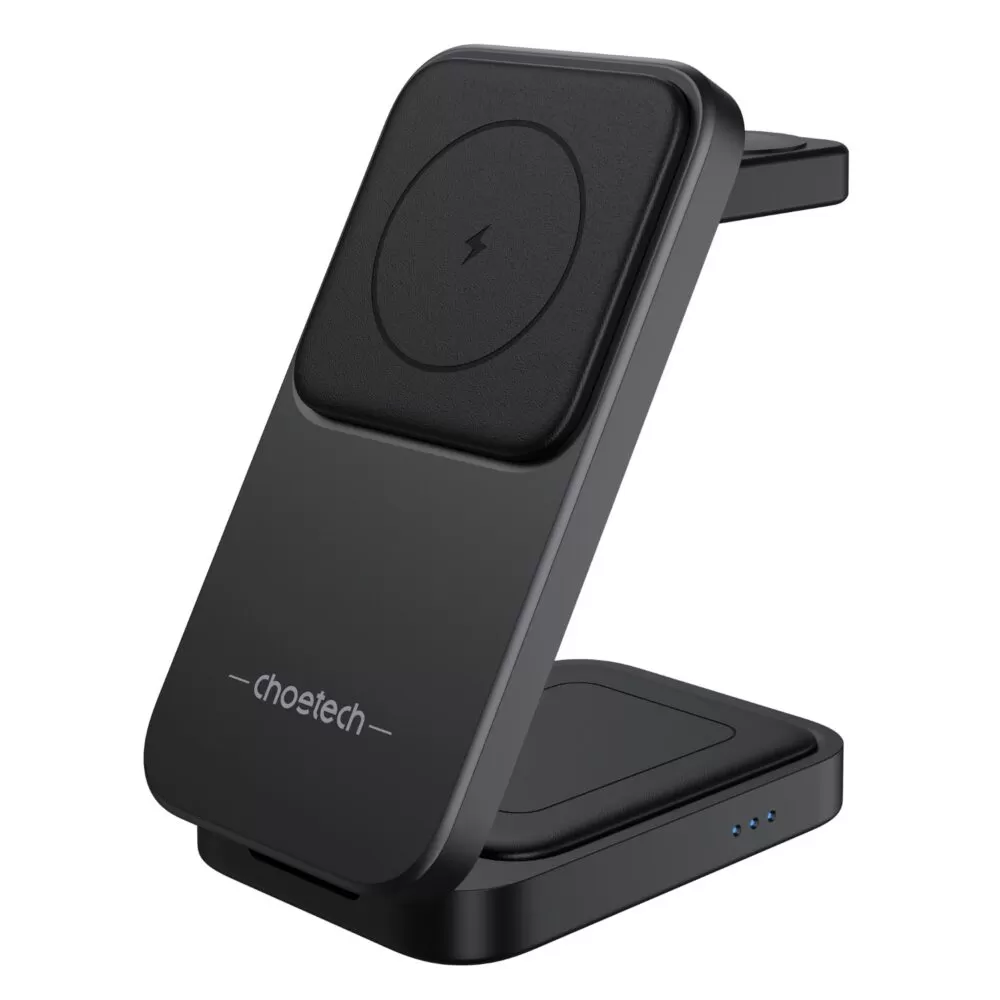 Choetech 15W Wireless Charger - 3 in 1 Magnetic Charging Stand