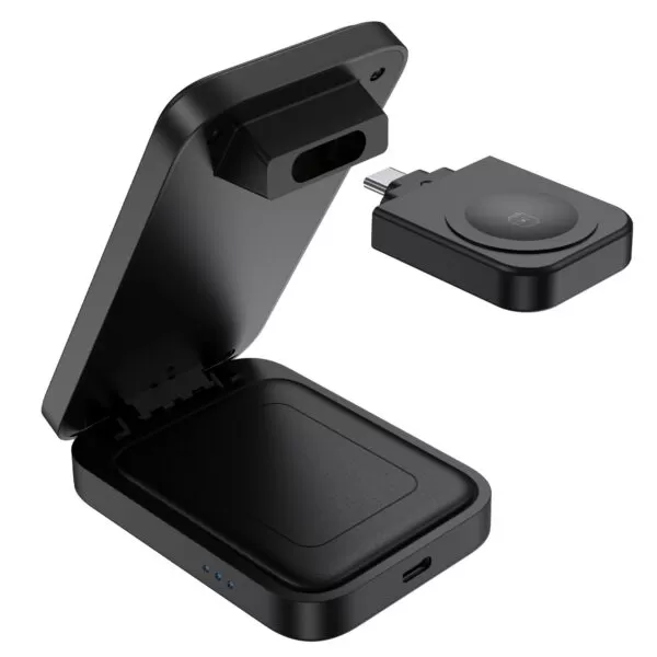 Choetech 15W Wireless Charger - 3 in 1 Magnetic Charging Stand - Image 2