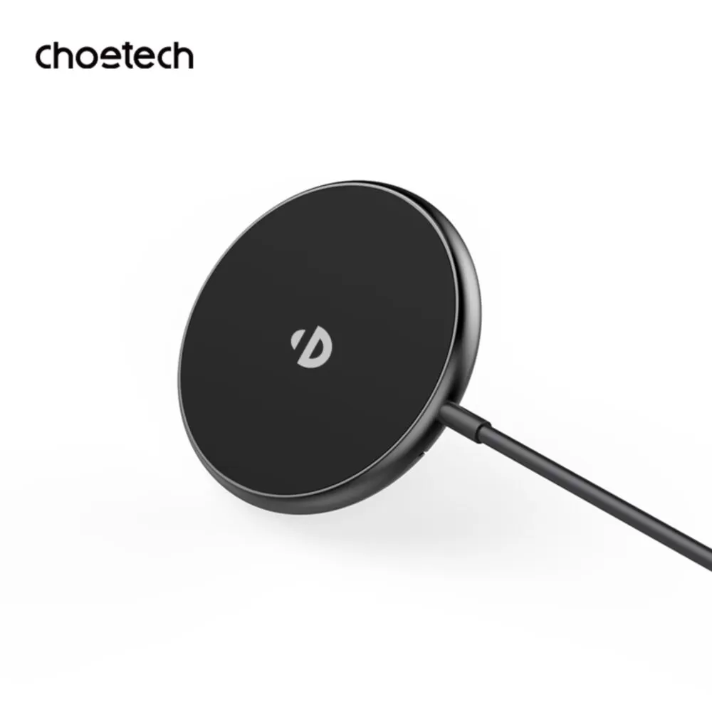 Choetech 15W Fast Wireless Charger With Stand - Black