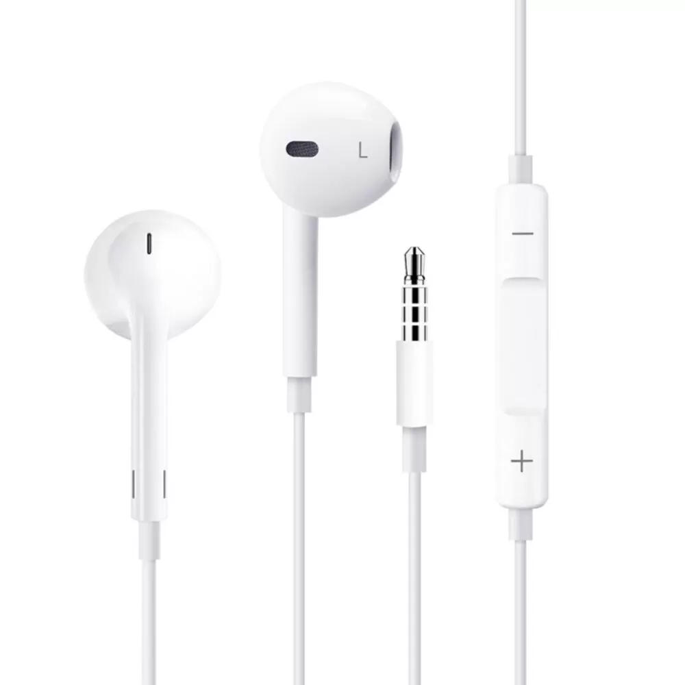 Universal Loopd Lite 3.5mm Aux Audio In Ear Earphones White