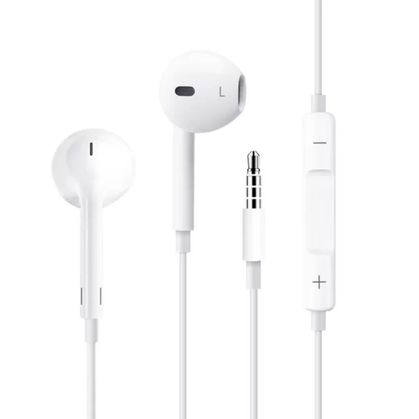 Universal Loopd Lite 3.5mm Aux Audio In Ear Earphones White