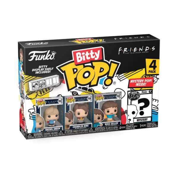 Friends Funko Bitty Pop - 4 Pack Series 1