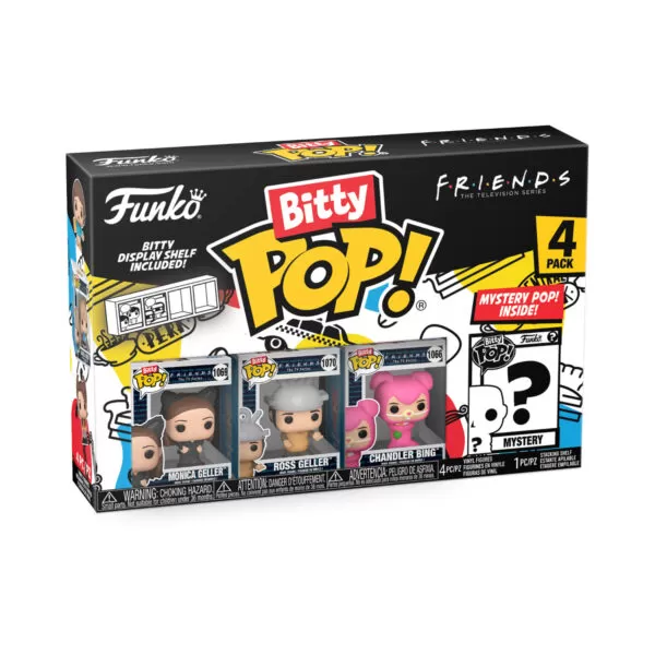 Friends Funko Bitty Pop - 4 Pack Series 3