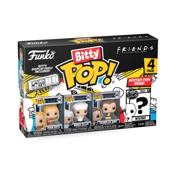 Friends Funko Bitty Pop - 4 Pack Series 4