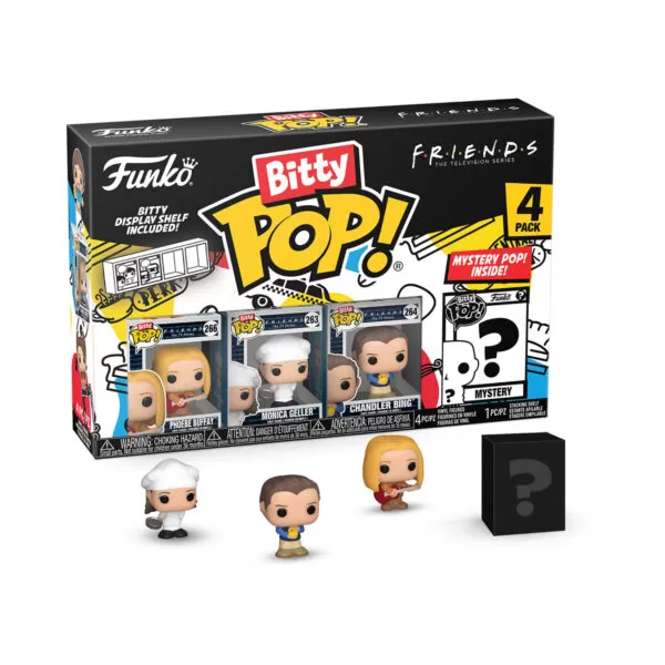 Friends Funko Bitty Pop - 4 Pack Series 4 - Image 2