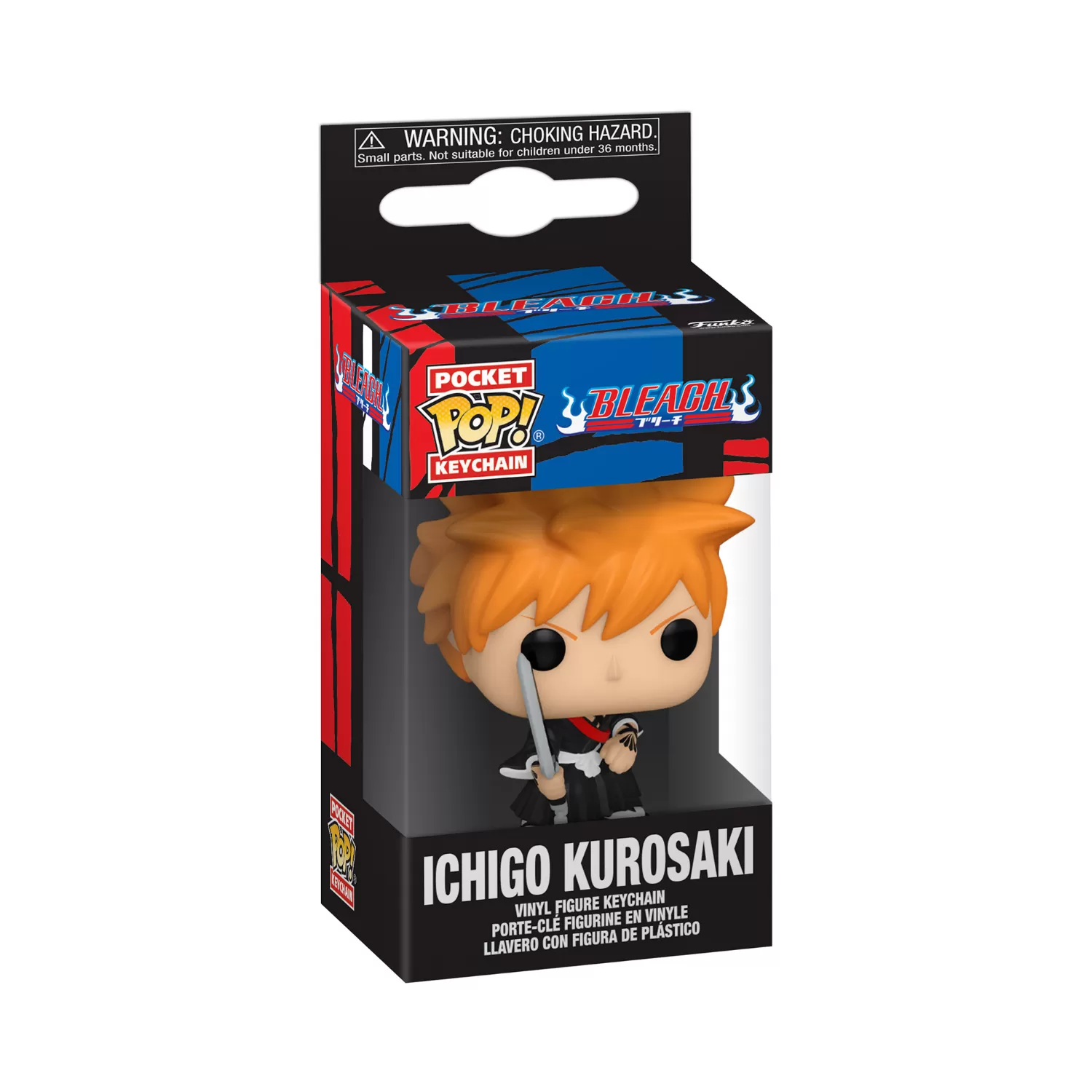 Ichigo Kurosaki - Bleach Funko Pop Pocket Keychain
