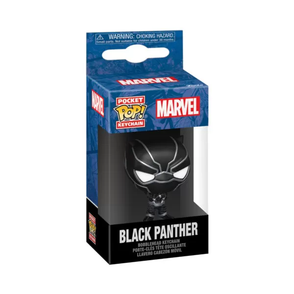 Marvel Black Panther Funko Pop Pocket Keychain