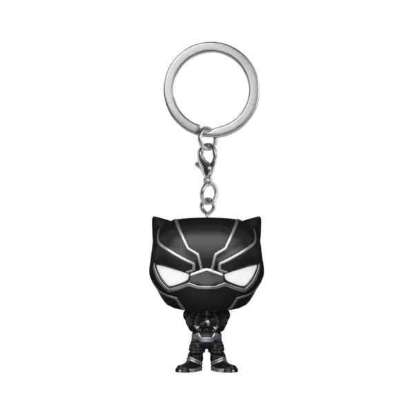 Marvel Black Panther Funko Pop Pocket Keychain - Image 2