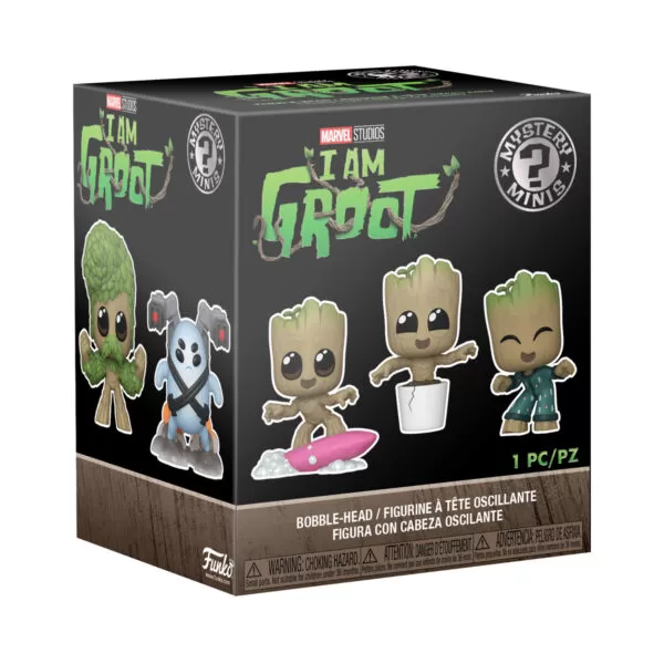 I Am Groot - Funko Mystery Mini Bobblehead Figurines