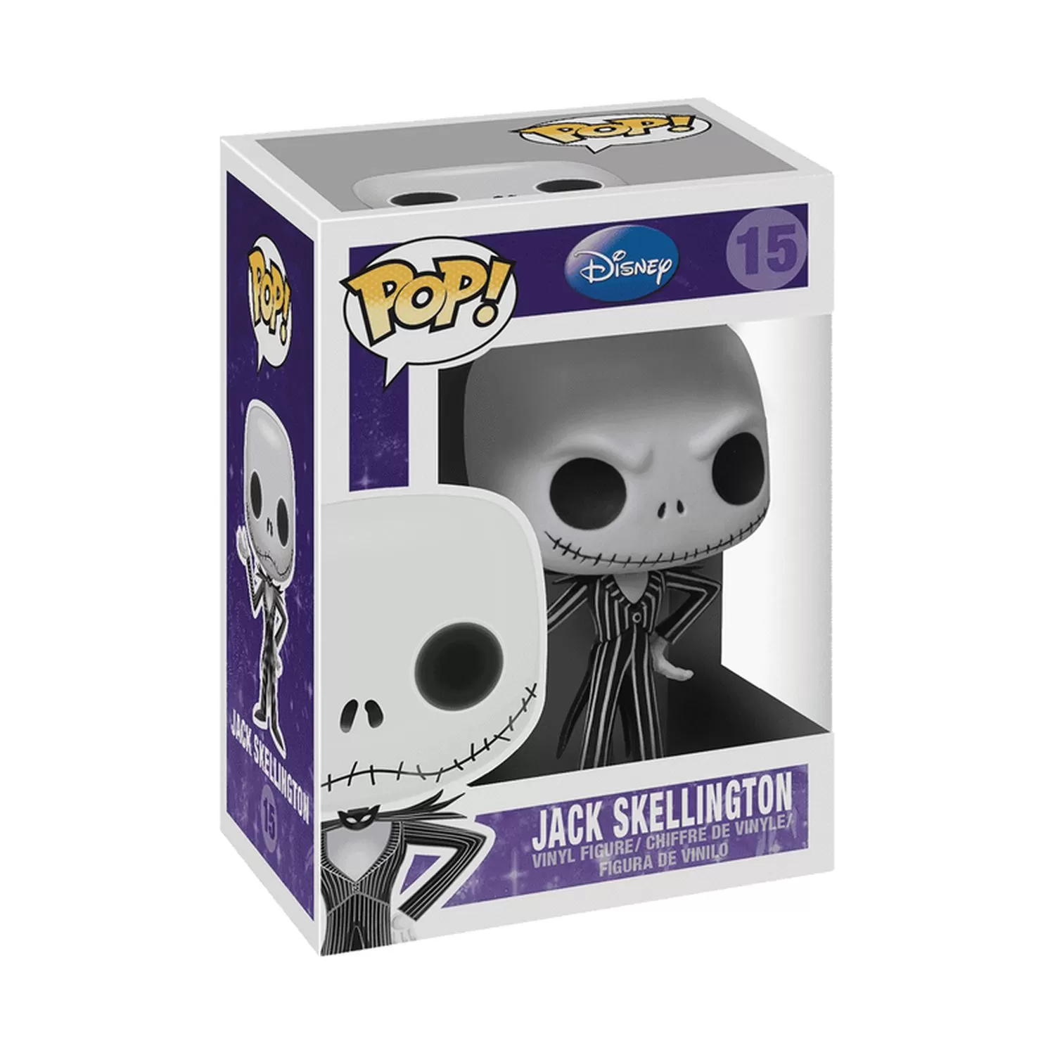 Jack Skellington - Disney Funko Pop Vinyl Figure #15