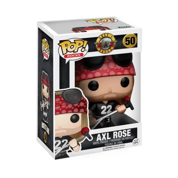 Guns N Roses - Axl Rose Funko Pop Vinyl Figure 50