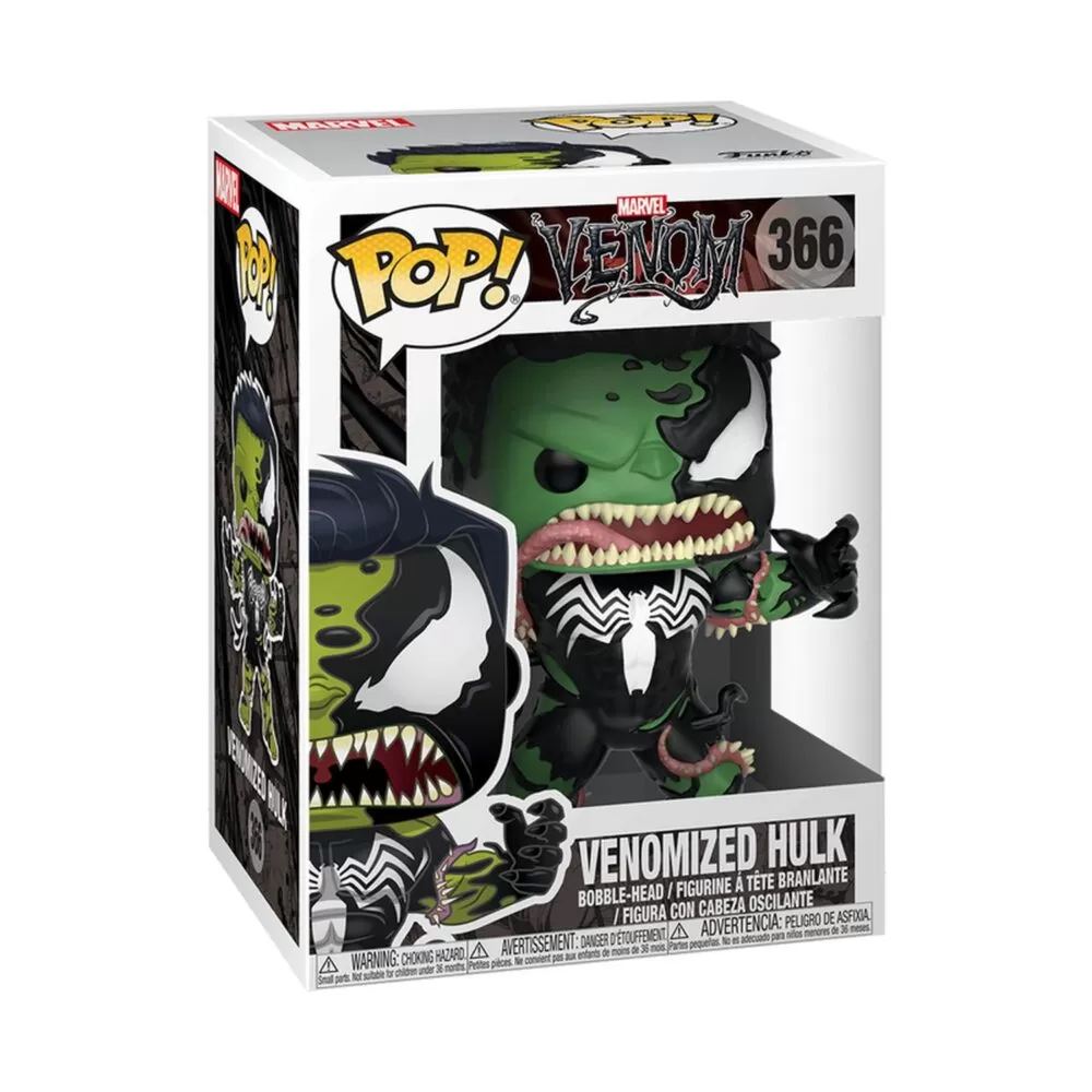 Venomized Hulk – Marvel Venom Funko Pop Bobblehead Vinyl Figure #366