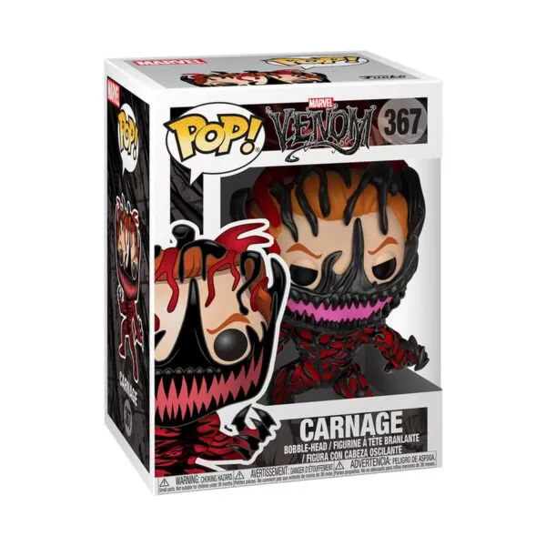 Marvel Venom - Carnage Bobblehead Funko Pop Figure 367