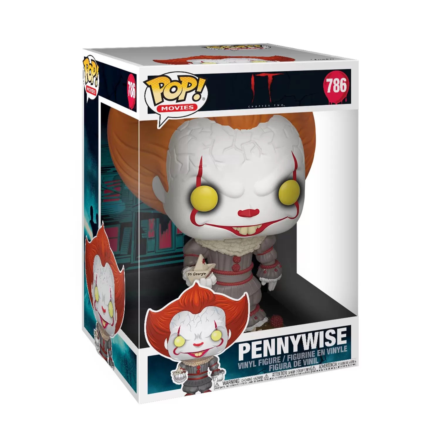 Pennywise - IT Chapter 2 Funko Pop Jumbo Vinyl Figure #786