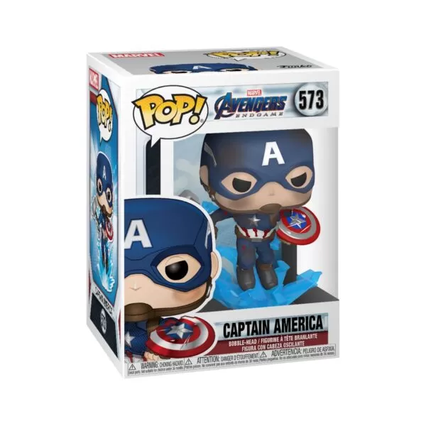 Funko Pop Avengers Endgame-Captain America With Broken Shield