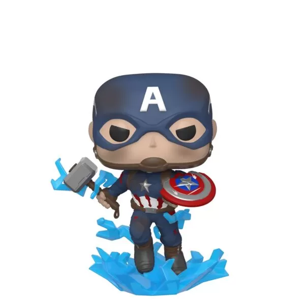 Funko Pop Avengers Endgame-Captain America With Broken Shield - Image 2