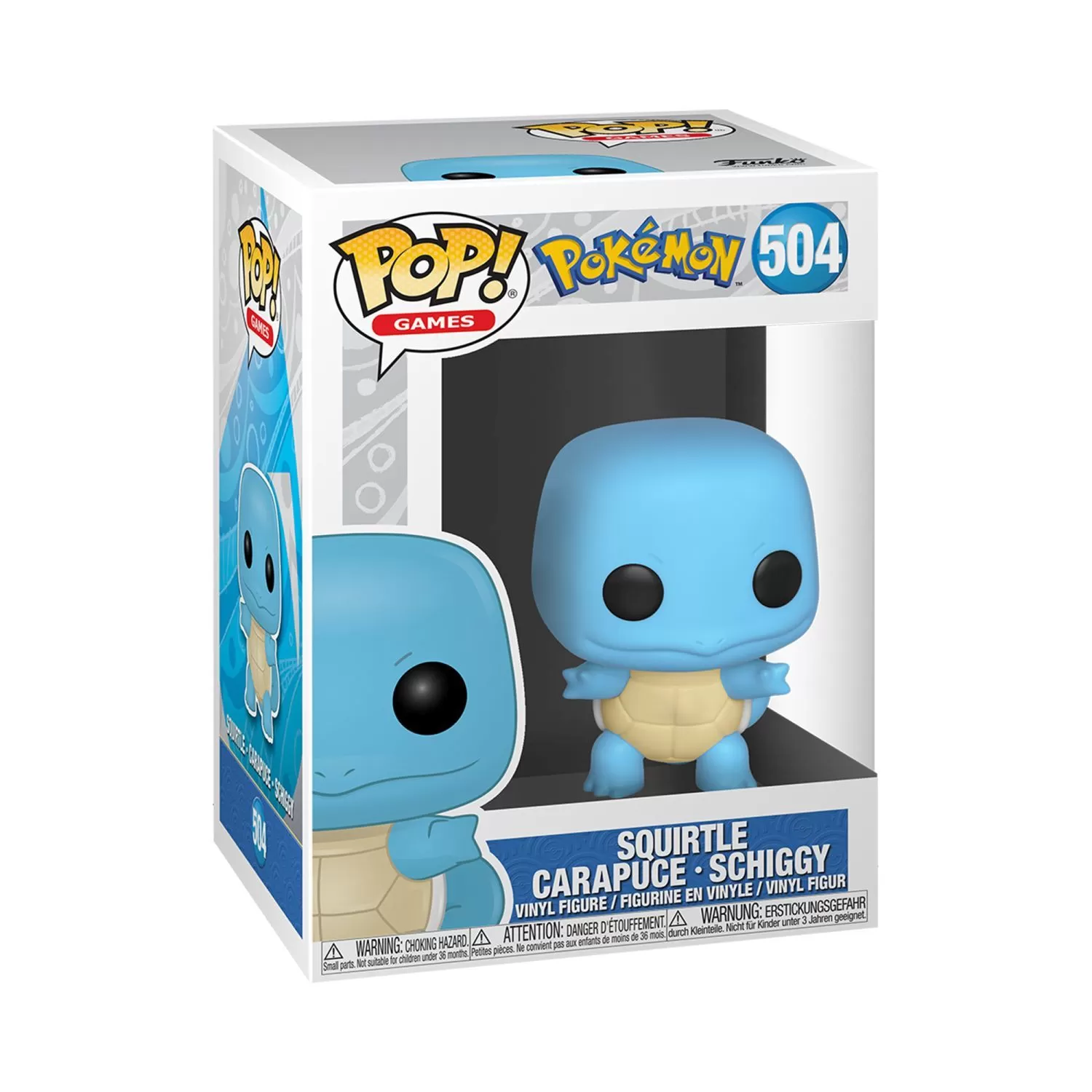 Squirtle - Pokémon Funko Pop Vinyl Figure #504