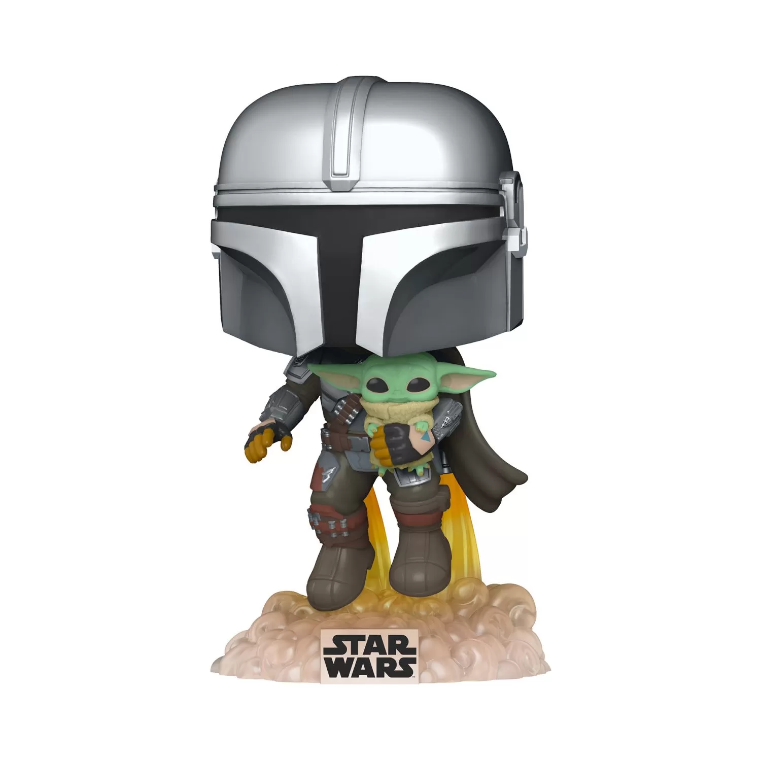 The Mandalorian with Child - Star Wars Funko Pop Bobblehead Vinyl Figure #402 - Image 2