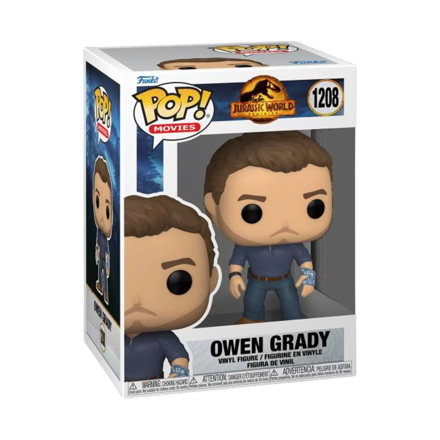 Owen Grady - Jurassic World Dominion Funko Pop Vinyl Figure #1208