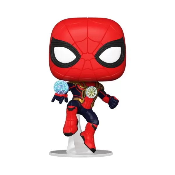 Funko POP Marvel Collectible featuring Spider Man from No Way Home