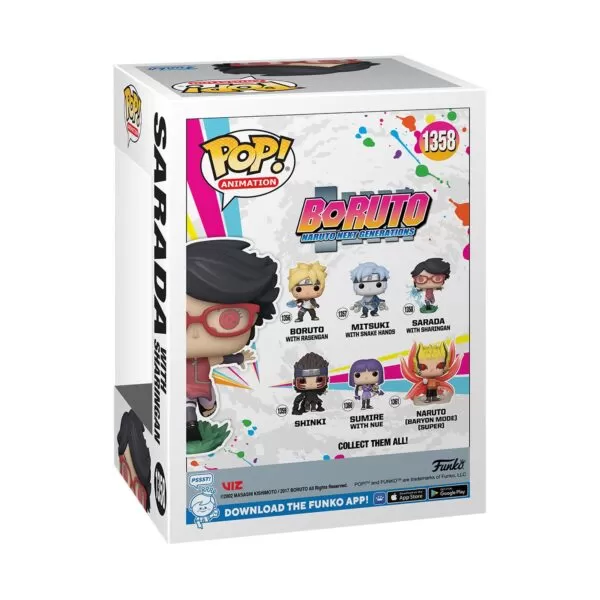 Boruto Naruto Next Generations - Sarada Funko Pop 1358 - Image 3