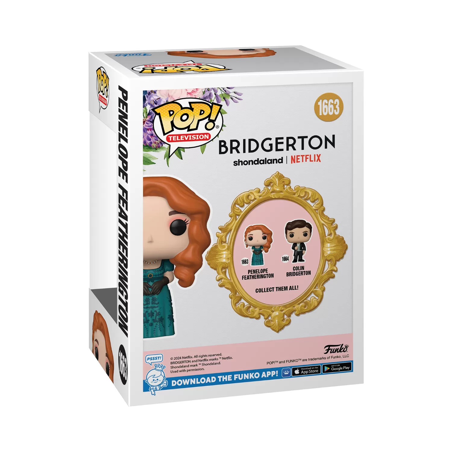 Penelope Featherington – Bridgerton Funko Pop Vinyl Figure #1663 - Image 2