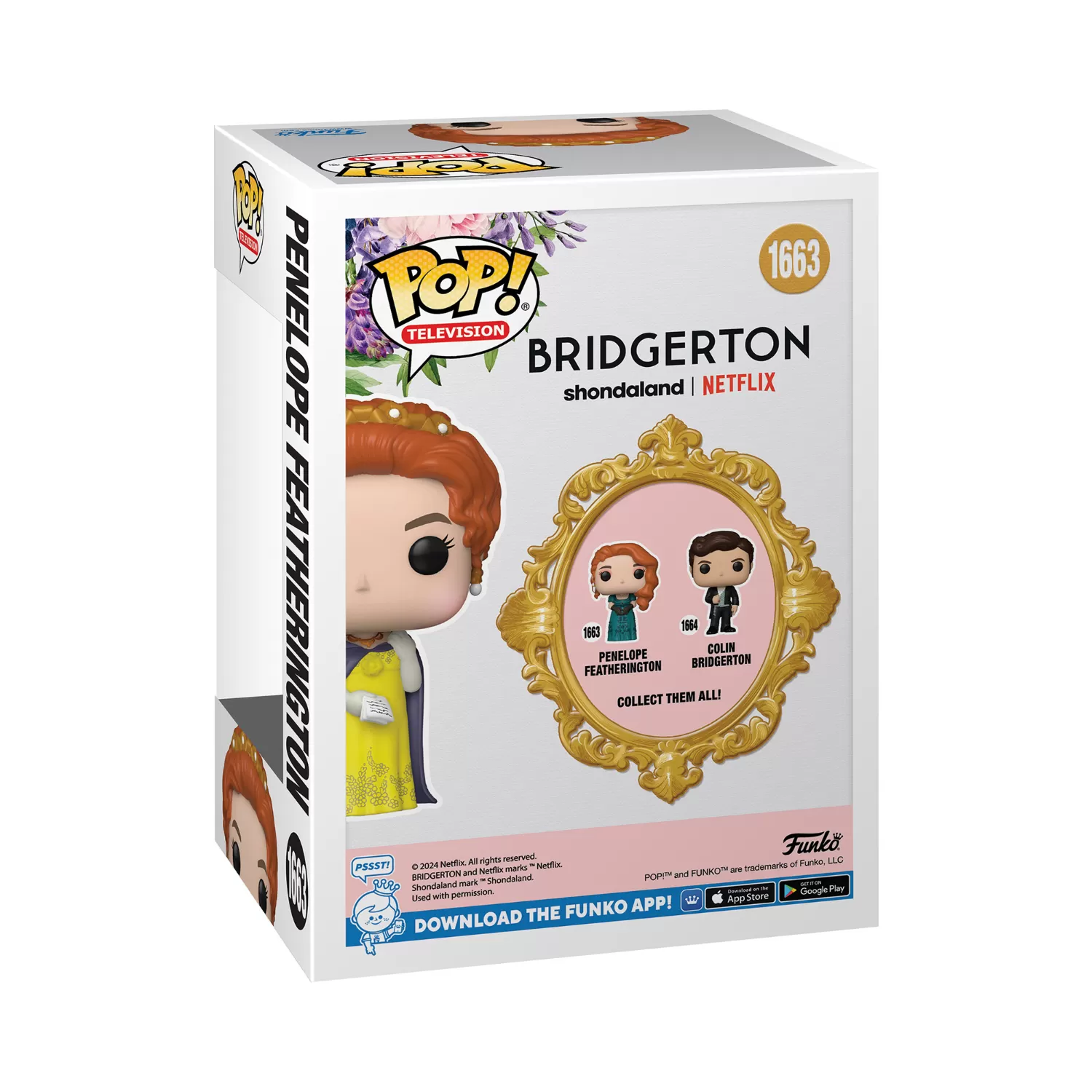 Penelope Featherington – Bridgerton Funko Pop Vinyl Figure #1663 - Image 3