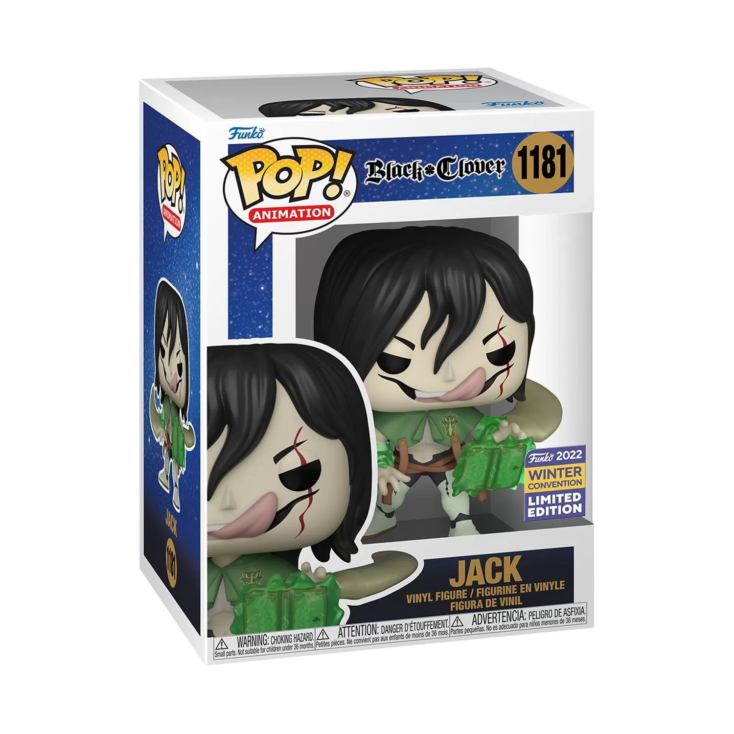 Jack - Black Clover Funko Pop Vinyl Figure #1181