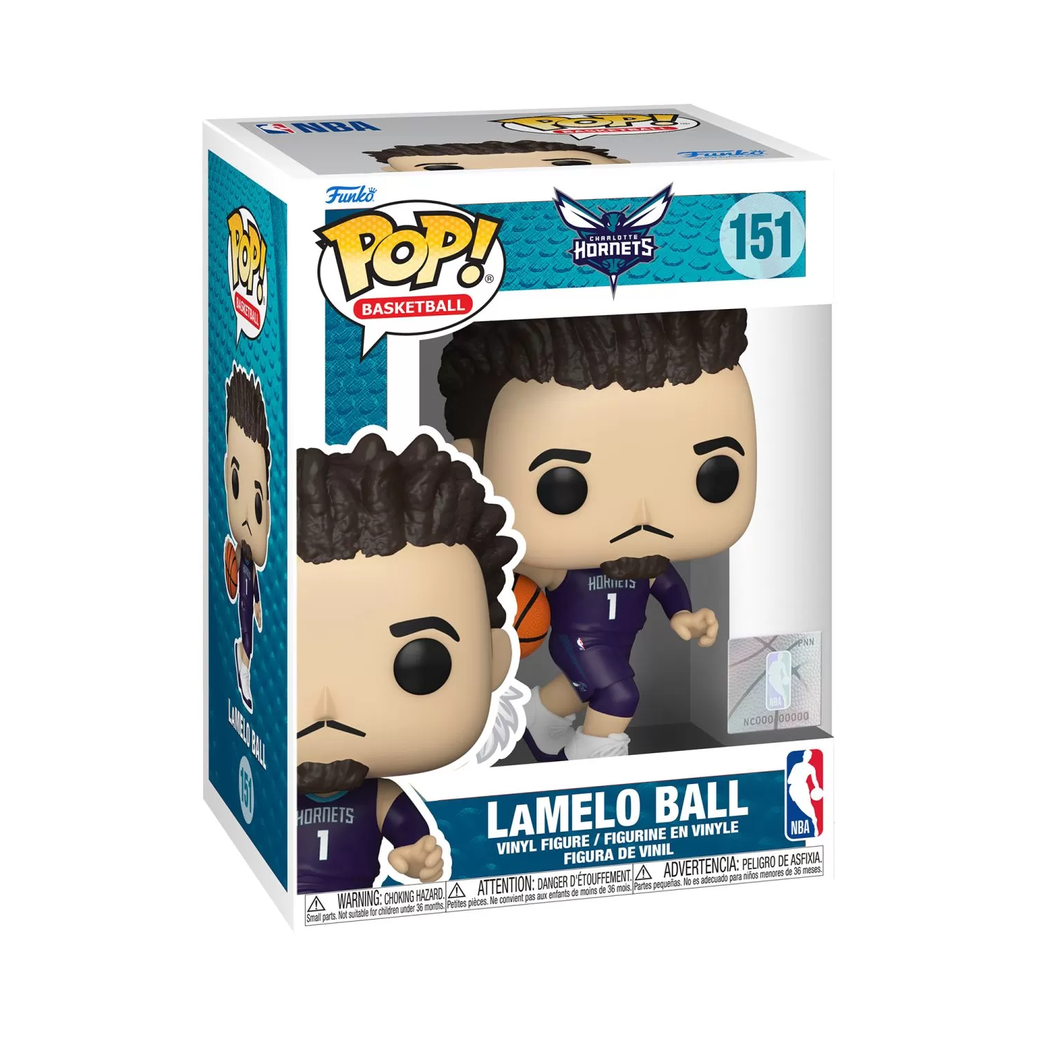 LaMelo Ball - Charlotte Hornets Funko Pop Vinyl Figure #151