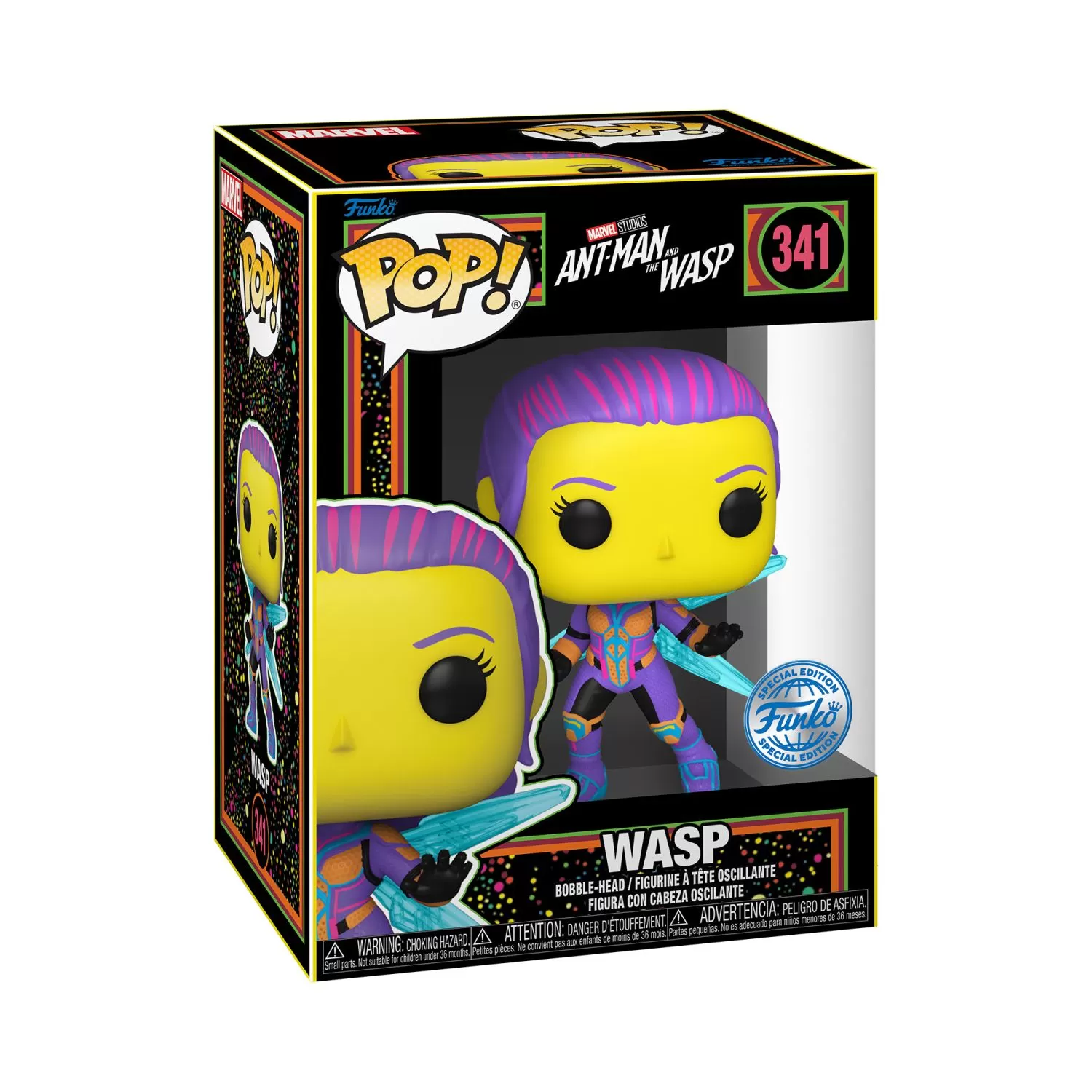 Wasp - Ant-Man and the Wasp Funko Pop Bobblehead Figure – Special Edition #341