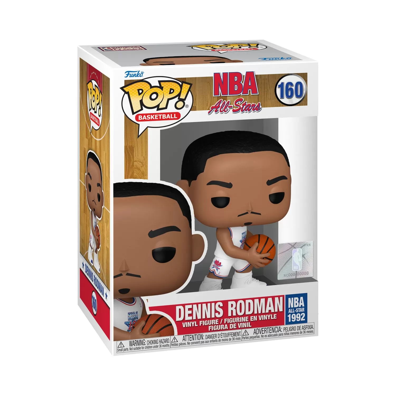 Dennis Rodman – NBA All-Stars 1992 Funko Pop Vinyl Figure #160