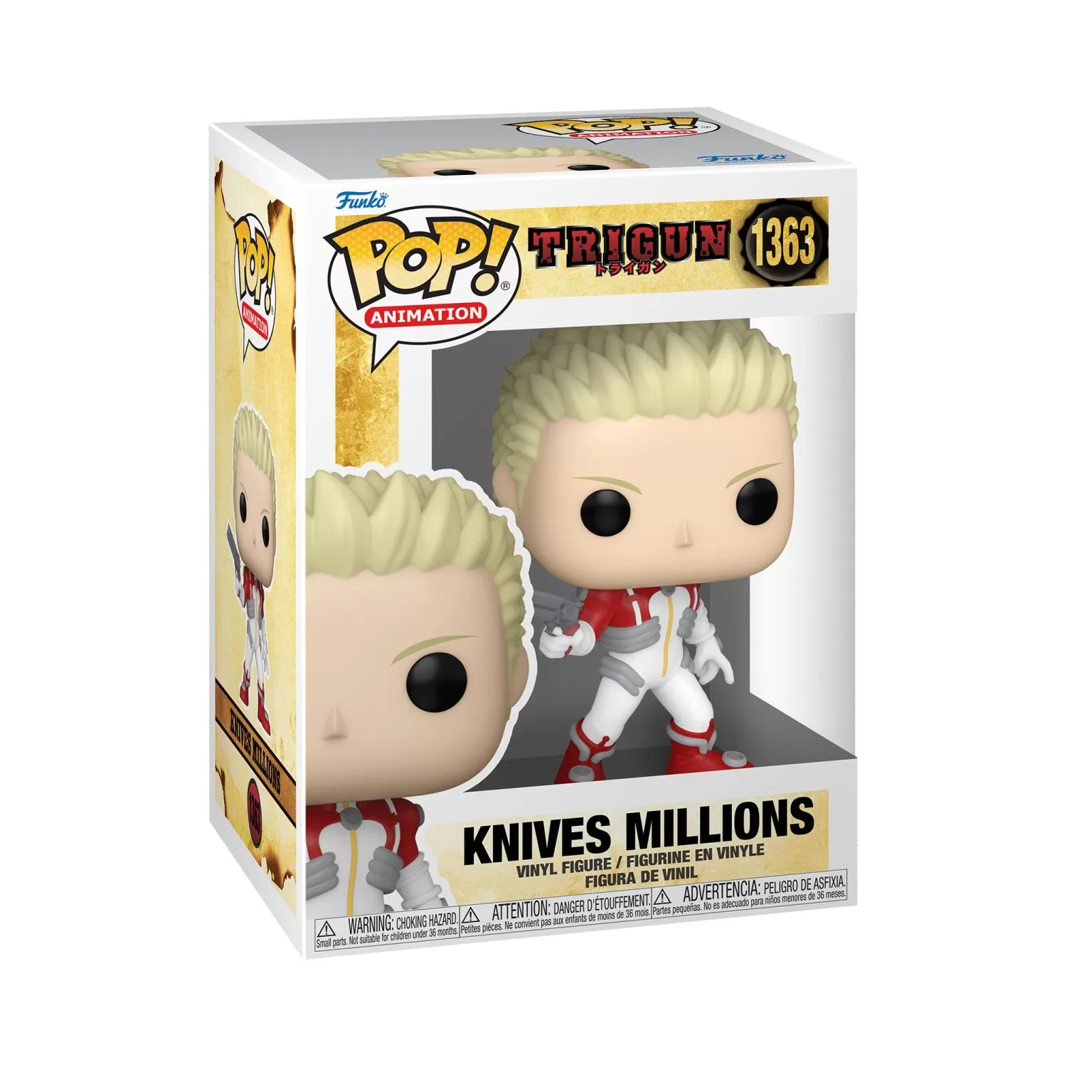 Knives Millions - Trigun Funko Pop Vinyl Figure #1363