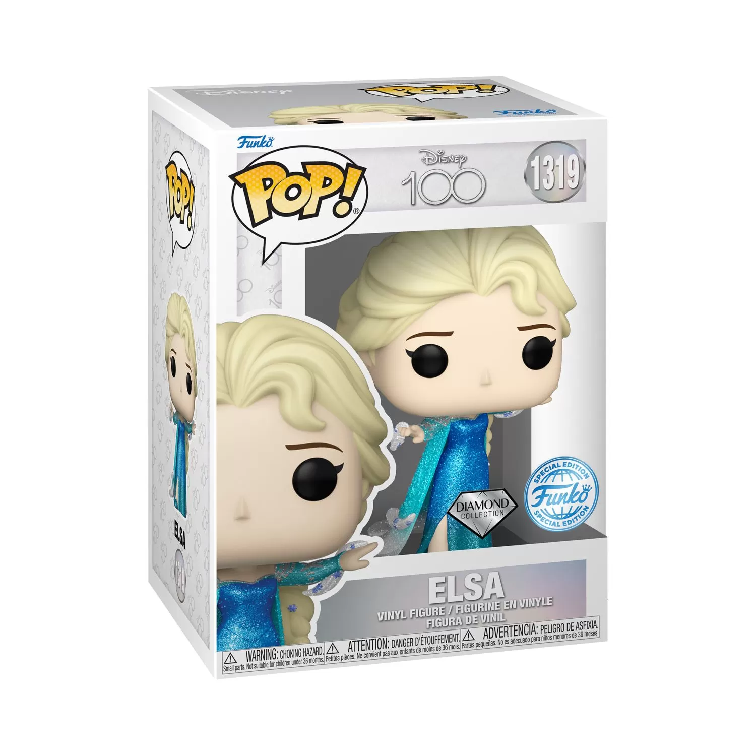 Elsa - Disney 100 Funko Pop Special Edition Vinyl Figure #1319