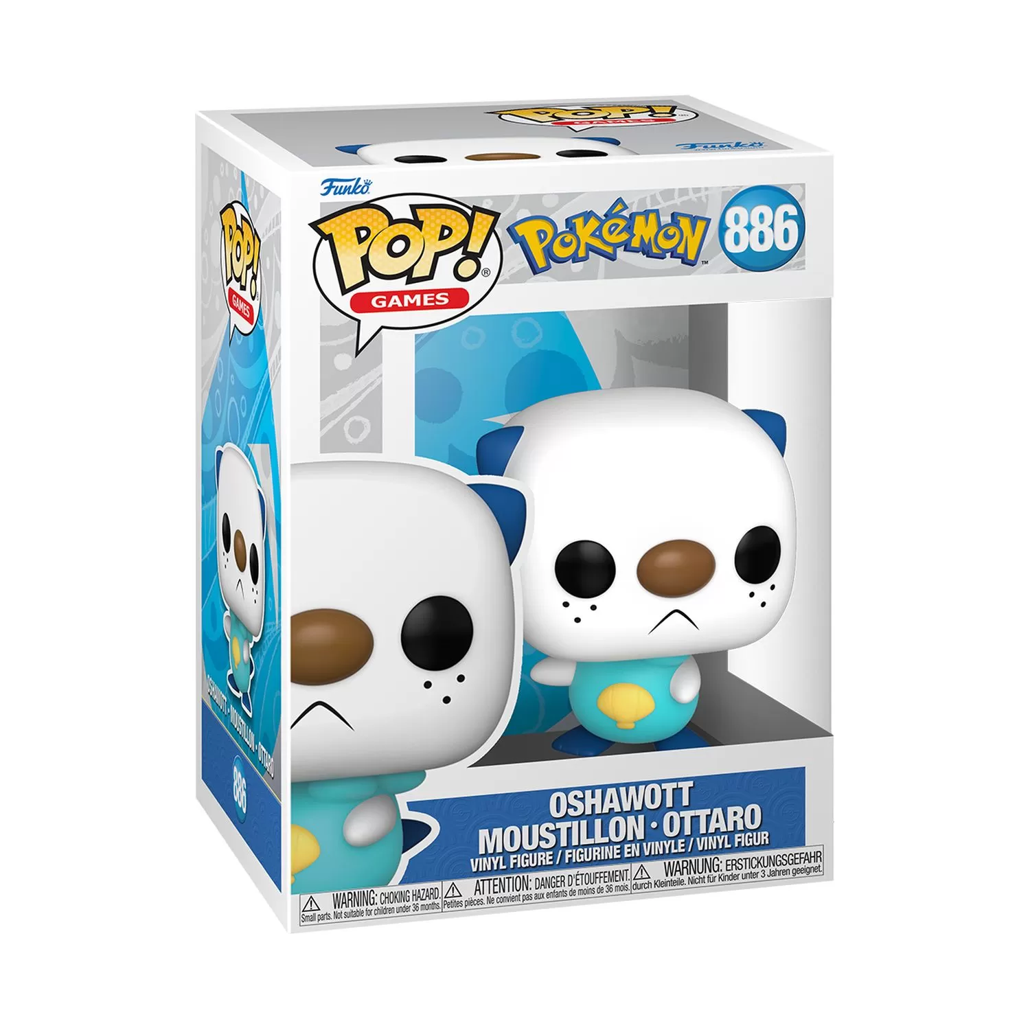 Oshawott - Pokémon Funko Pop Vinyl Figure #886