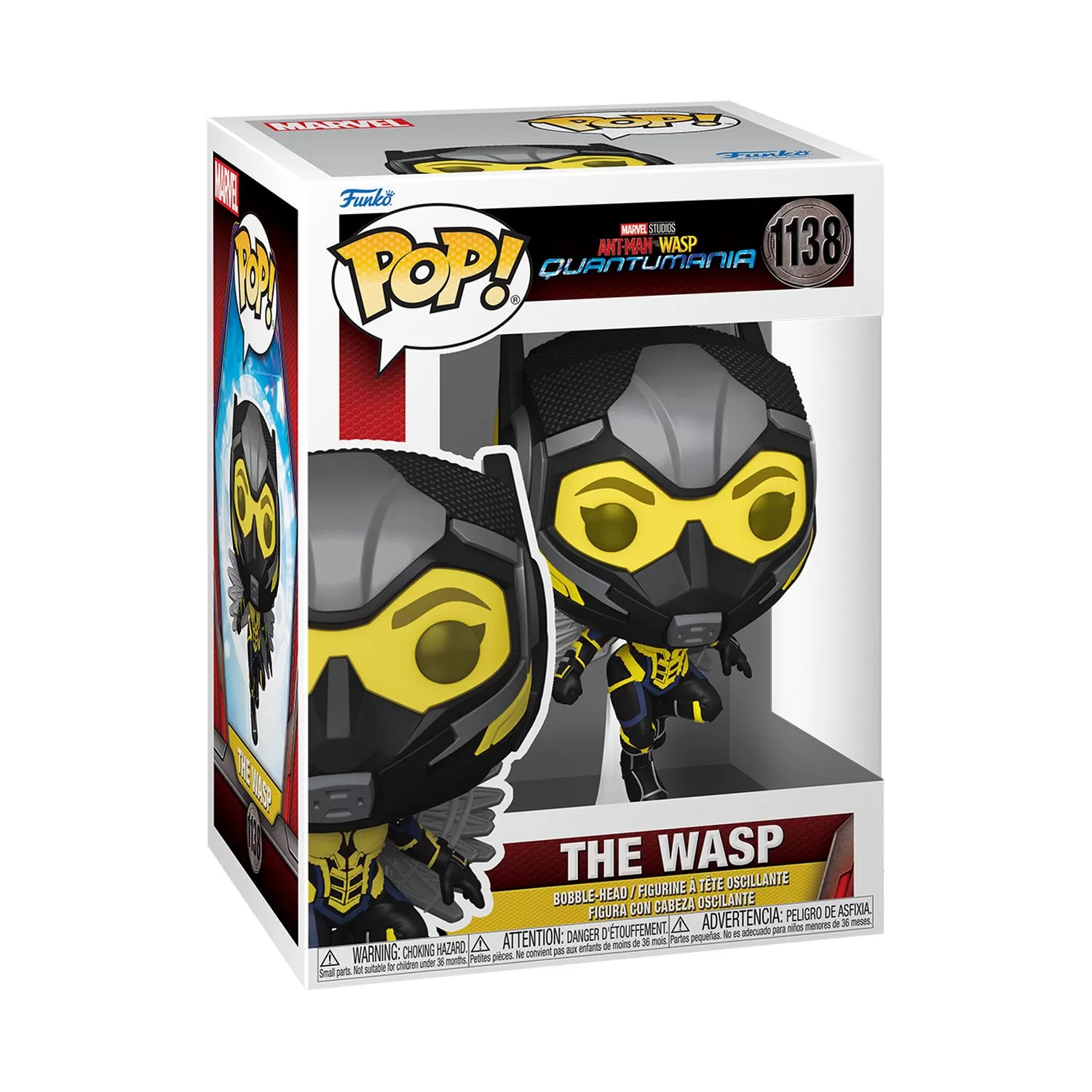 The Wasp - Ant-Man and the Wasp: Quantumania Funko Pop Bobblehead Figure #1138