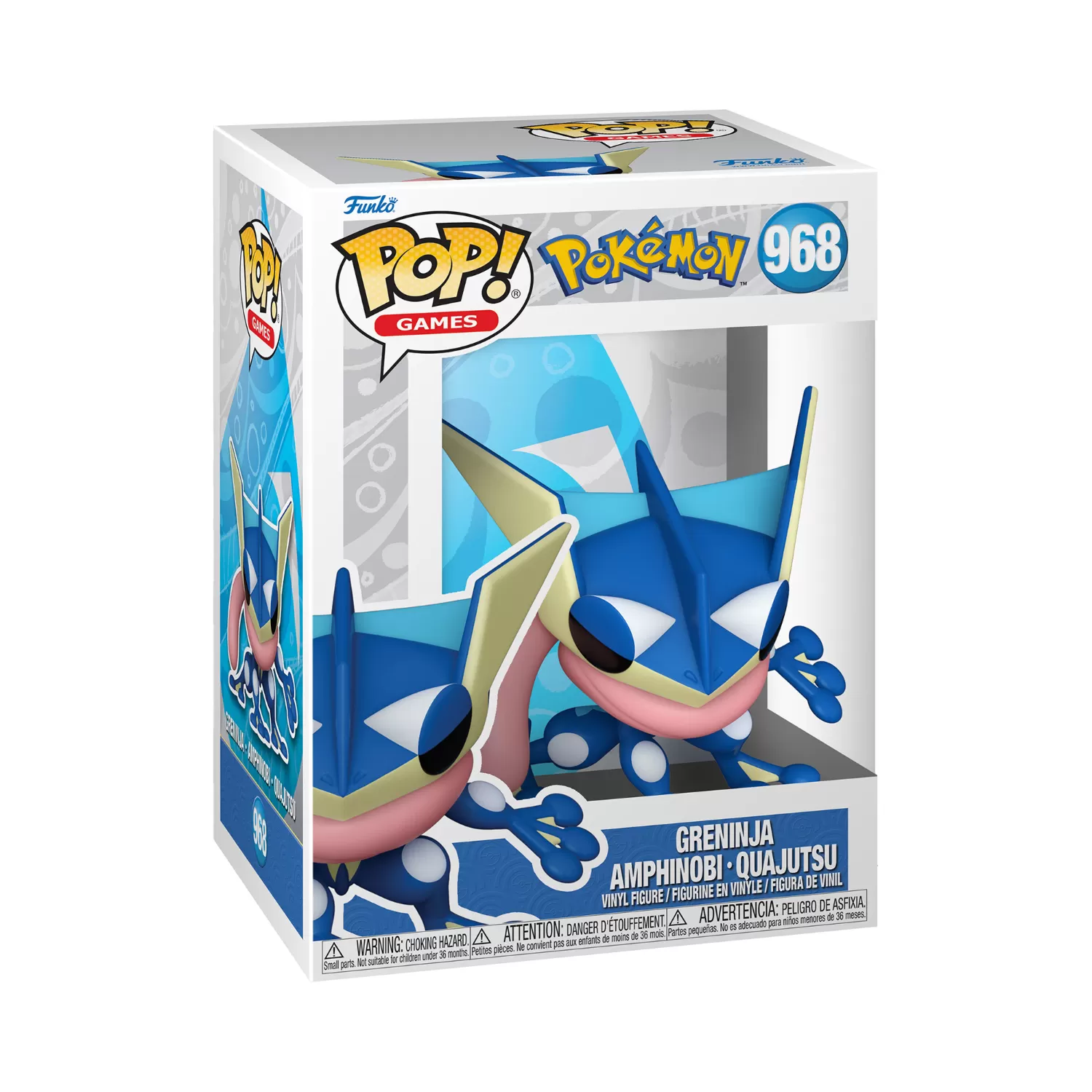 Greninja - Pokémon Funko Pop Vinyl Figure #968