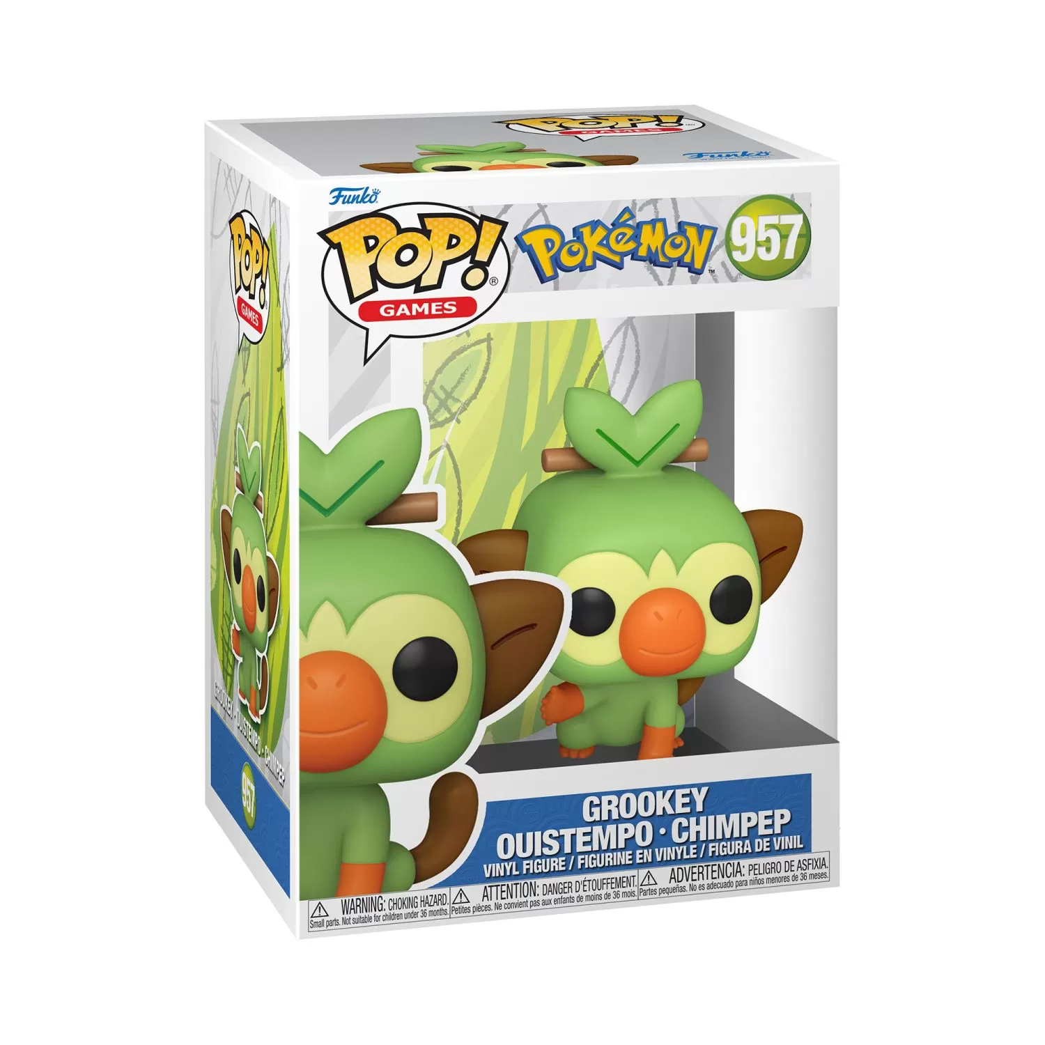 Grookey - Pokémon Funko Pop Vinyl Figure #957