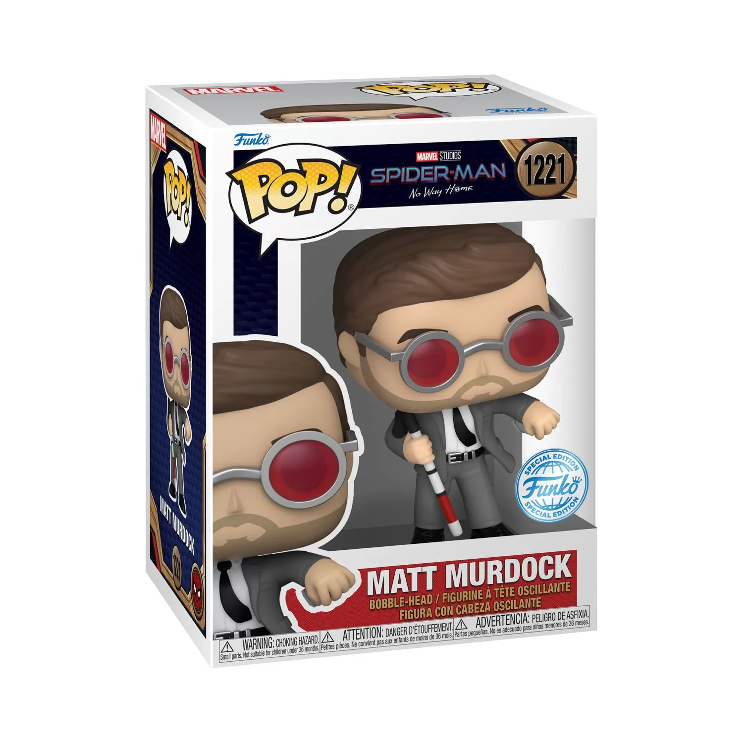 Matt Murdock - Spider-Man No Way Home Funko Pop Bobblehead Figure – Special Edition #1221