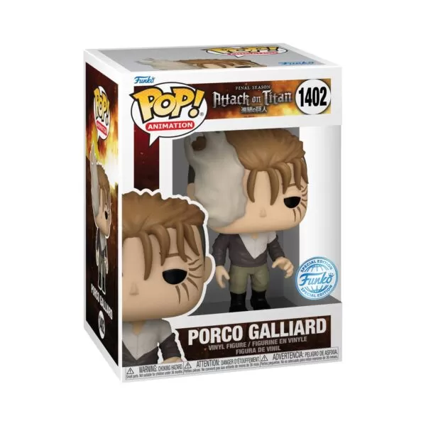 Attack On Titan - Porco Galliard Funko Pop 1402