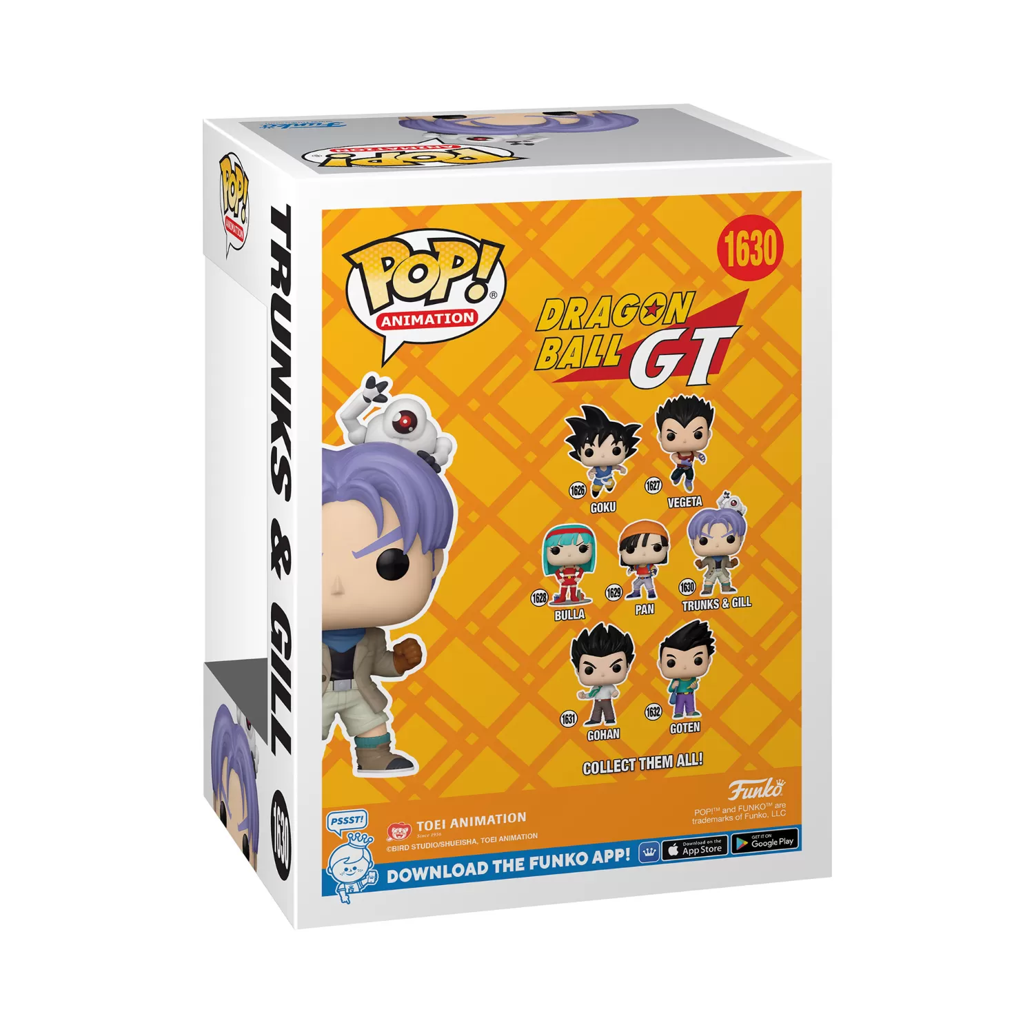 Trunks & Gill - Dragon Ball GT Funko Pop Vinyl Figure #1630 - Image 2